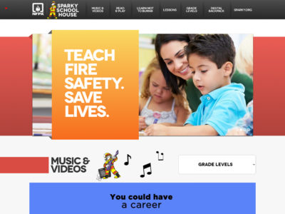 Sparky's School House website image